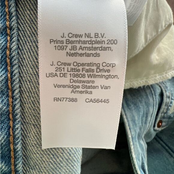 Madewell Relaxed Denim Distressed Raw Hem Jeans Shorts Size 18W - Picture 13 of 15